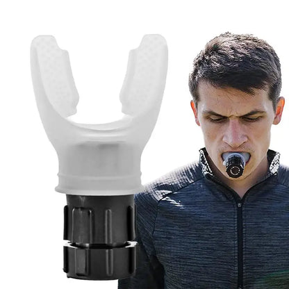 Silicone lung trainer With Adjustable Intensity Knob Sports Breathing Trainer Portable Lung Capacity Abdominal Breathing Trainer